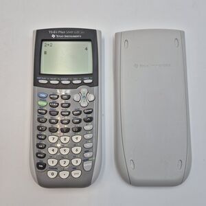 Texas Instruments TI-84 Plus Silver Edition Graphing Calculator w/Cover